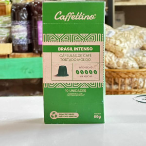 Capsula Biodegradable Nespresso Cafe Brasil Dark X 10 Un